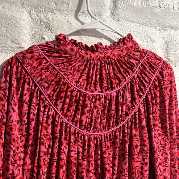 EUC BODEN Button Down Floral Blouse - Picture 9 of 9